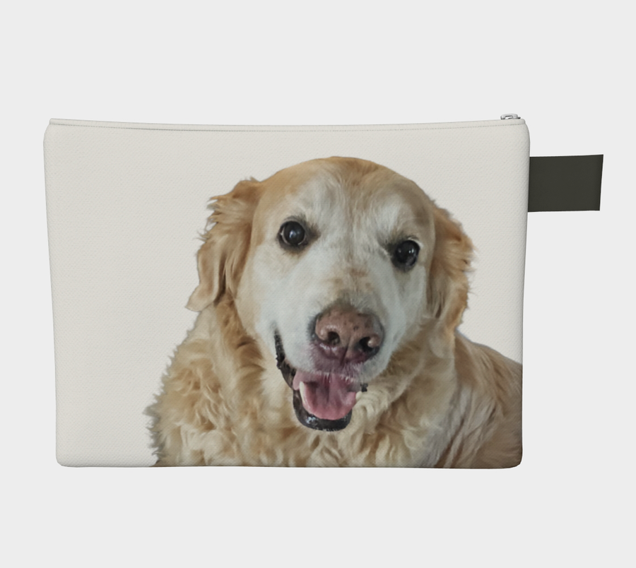 Zipper Pouch Finn the Retriever