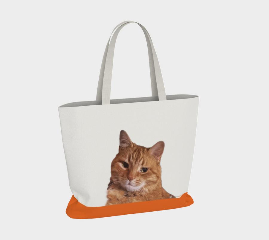 Tote Bag Cheddar the Cat