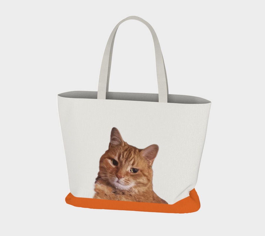 Tote Bag Cheddar the Cat