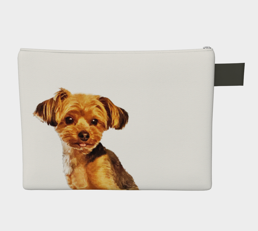 Zipper Pouch Charlie the Yorkie