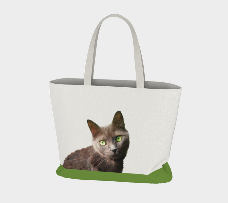 Tote Bag Roxy the Blue Russian Cat