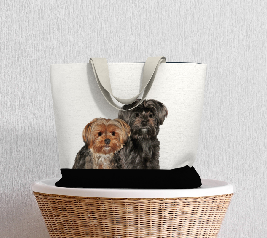 Tote Bag Coco & Ginger the Yorkies