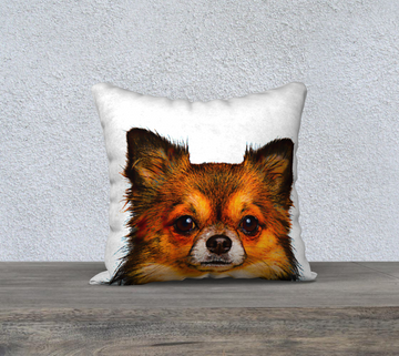 Throw Pillow Chica the Chihuahua