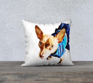 Throw Pillow Coco the Chihuahua