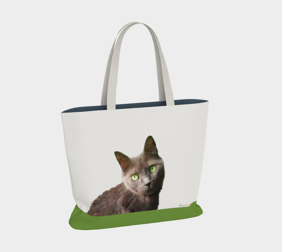 Tote Bag Roxy the Blue Russian Cat