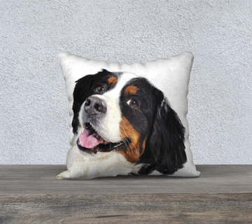 Throw Pillow Charlie the Bernese
