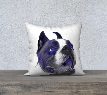 Throw Pillow Charlie the Boxer